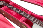 Gator Cases GW-LP-BROWN Deluxe Wood Case for Single-Cutaway Guitars - Vintage Brown Exterior - Hollywood DJ