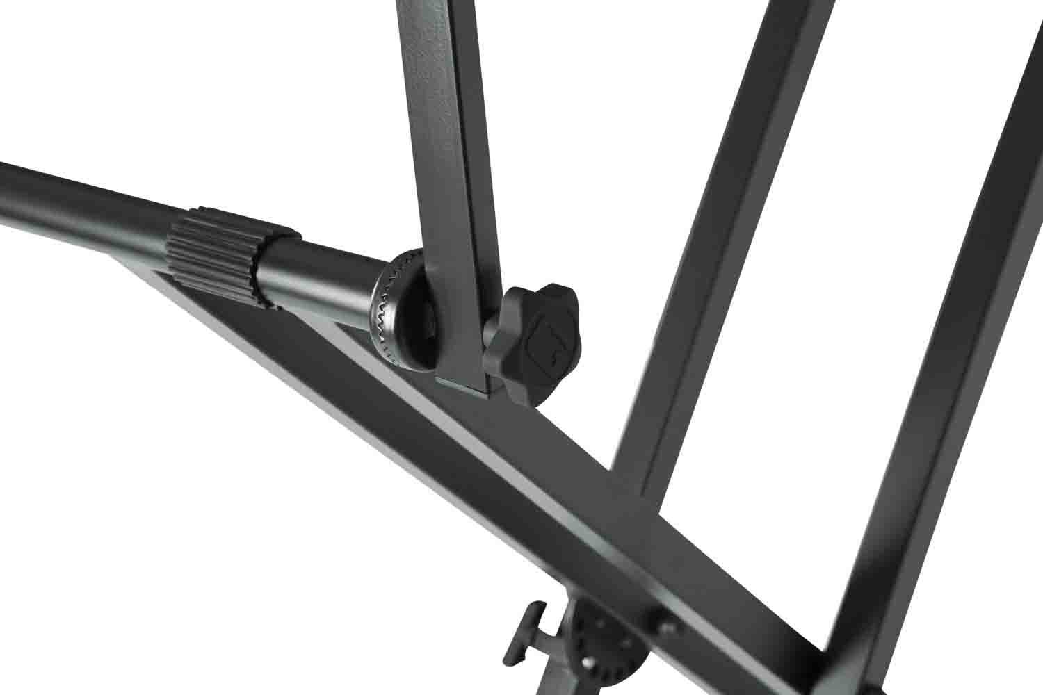 Gator Frameworks GFW-KEY-5100X Deluxe 2 Tier "X" Style Keyboard Stand - Hollywood DJ