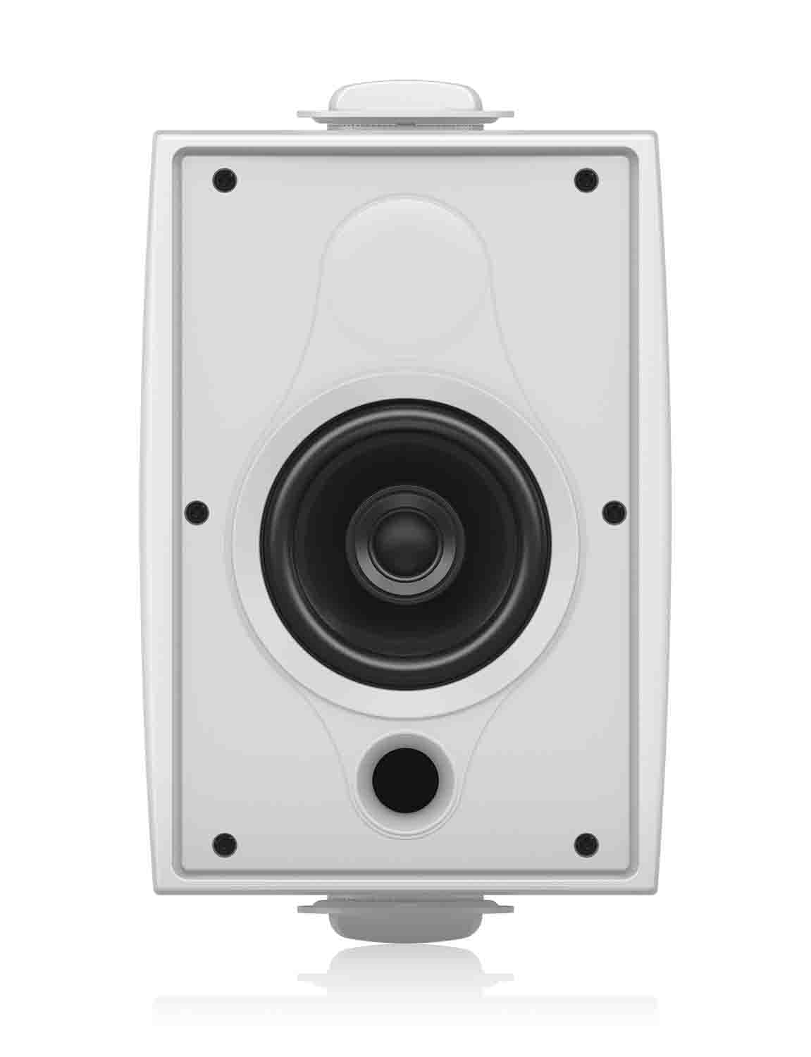Tannoy DVS 4T-WH, 4-Inch Coaxial Surface-Mount Loudspeaker with Transformer for Installation Applications - White - Hollywood DJ