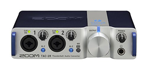 Zoom TAC-2R Two-channel Thunderbolt Audio Interface - Hollywood DJ