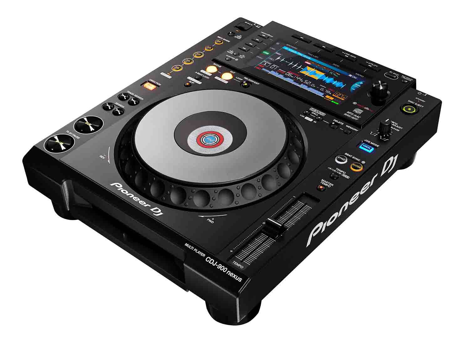 Pioneer DJ CDJ-900NXS Professional DJ Multi Player with Disc Drive - Hollywood DJ