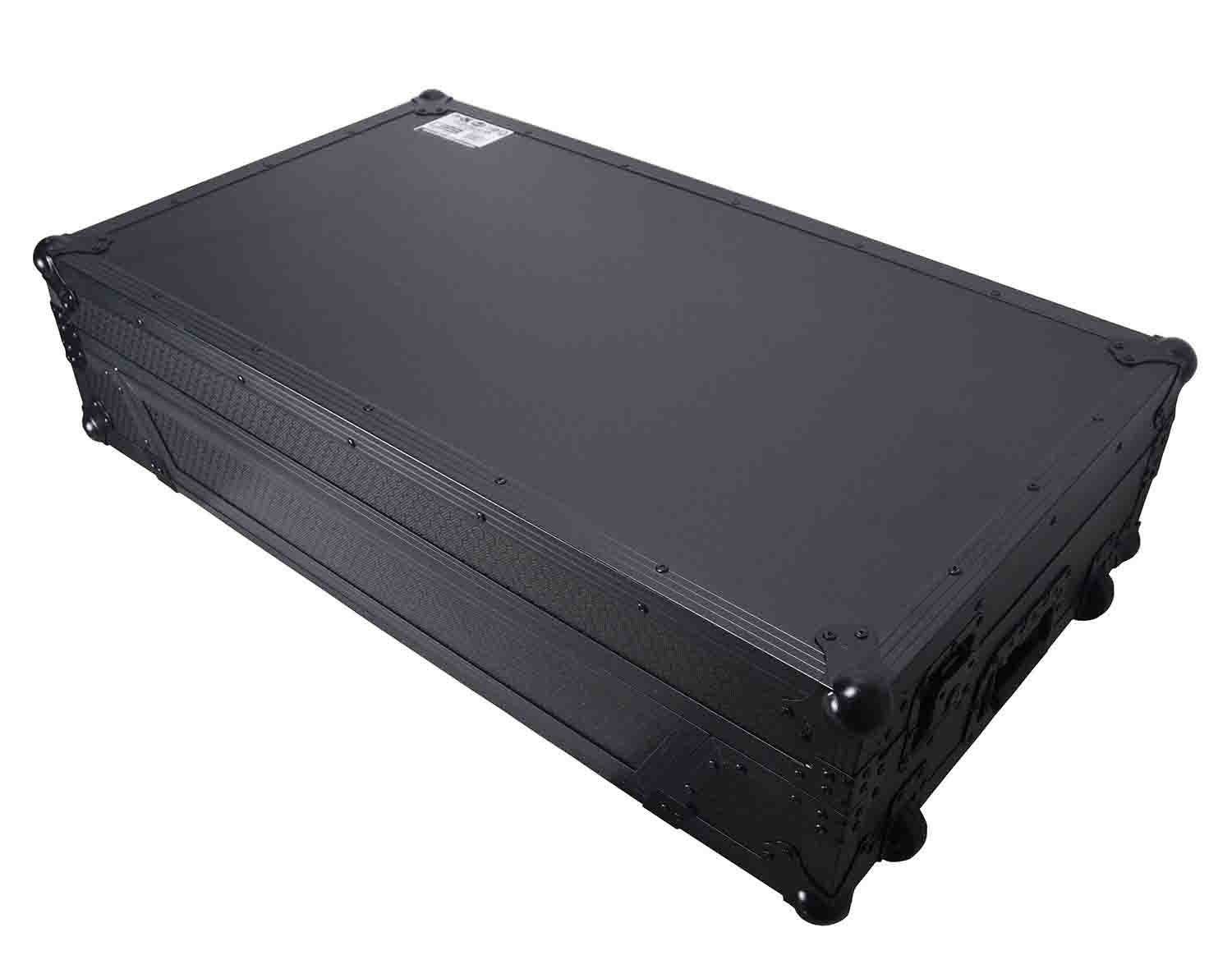 B-Stock: ProX XS-OPUSQUADWBL Flight Style Road Case for Pioneer Opus Quad DJ Controller with 1U Rack Space and Wheels - Black by ProX Live Performance Gear
