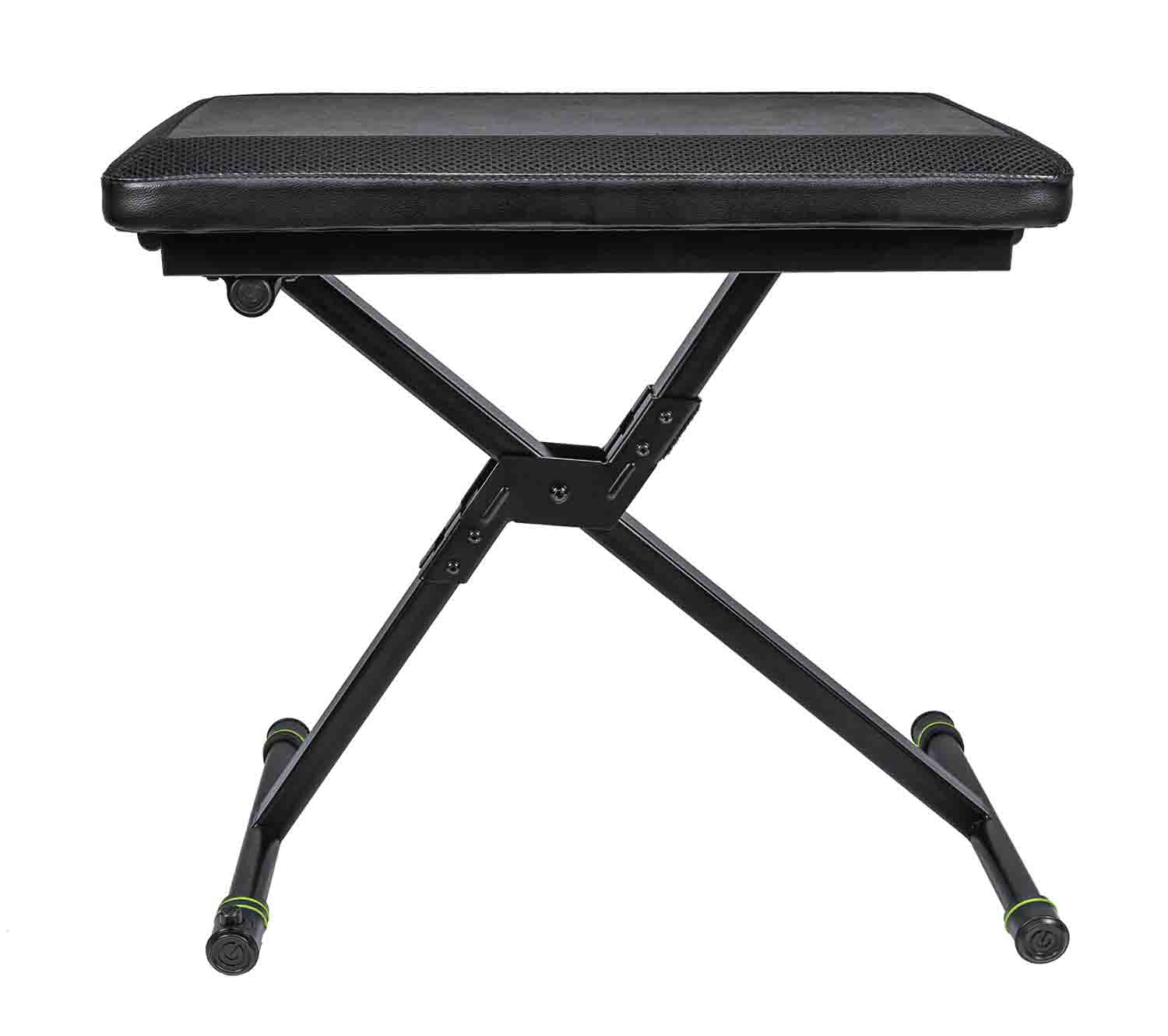 Gravity FKSEAT Keyboard Bench - Folding, Adjustable Height - Hollywood DJ