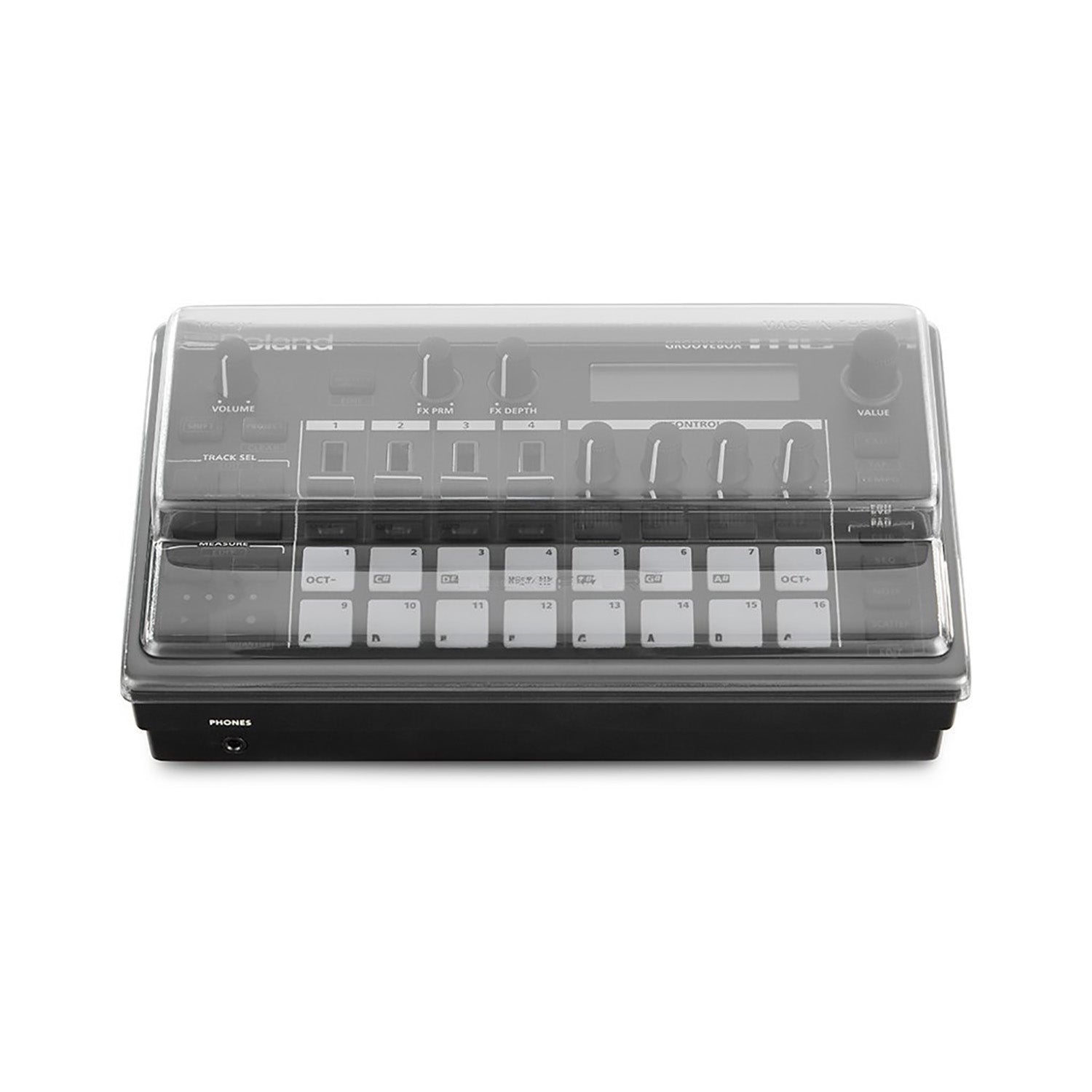 Decksaver DS-PC-MC101 Protection Cover For Roland MC-101 - Hollywood DJ