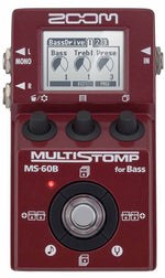 Zoom MS-60B MultiStomp Chorus Reverb Pedal With 58 Bass Effects - Hollywood DJ