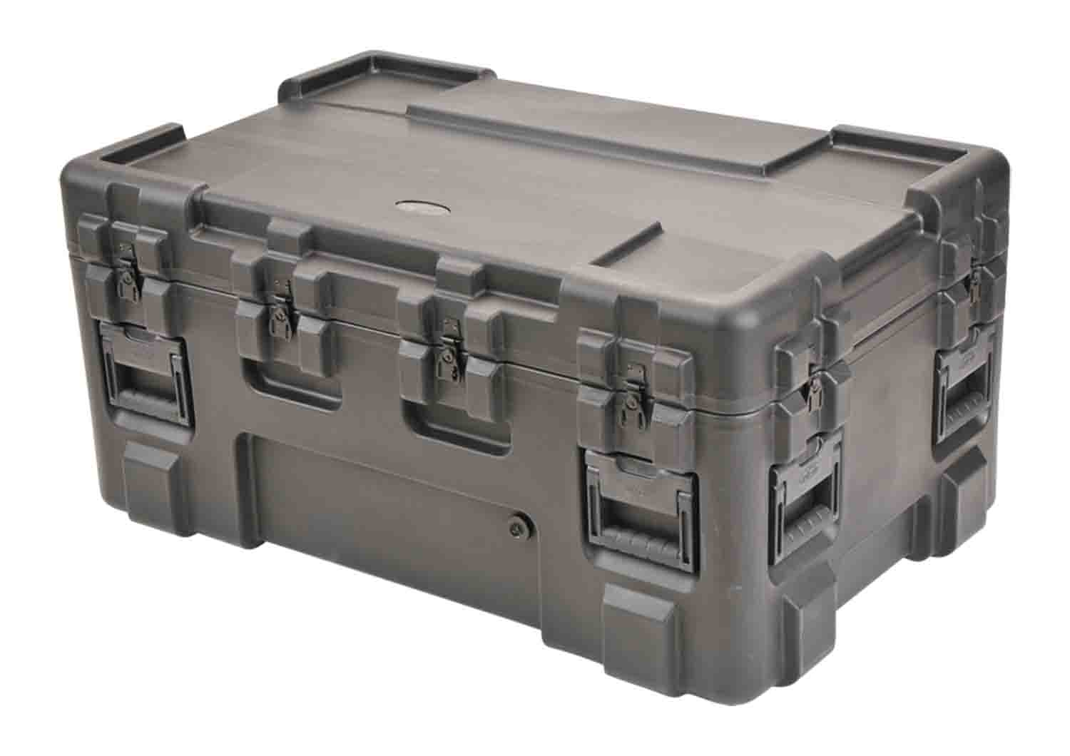 SKB Cases 3R4024-24B-E Roto-Molded Mil-Standard Utility Case with Empty Interior - Hollywood DJ