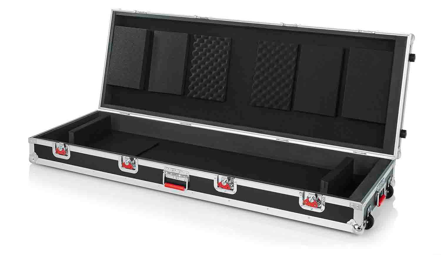 Gator Cases G-TOUR 88V2 Road Case for 88 Note Keyboards with Wheels - Hollywood DJ