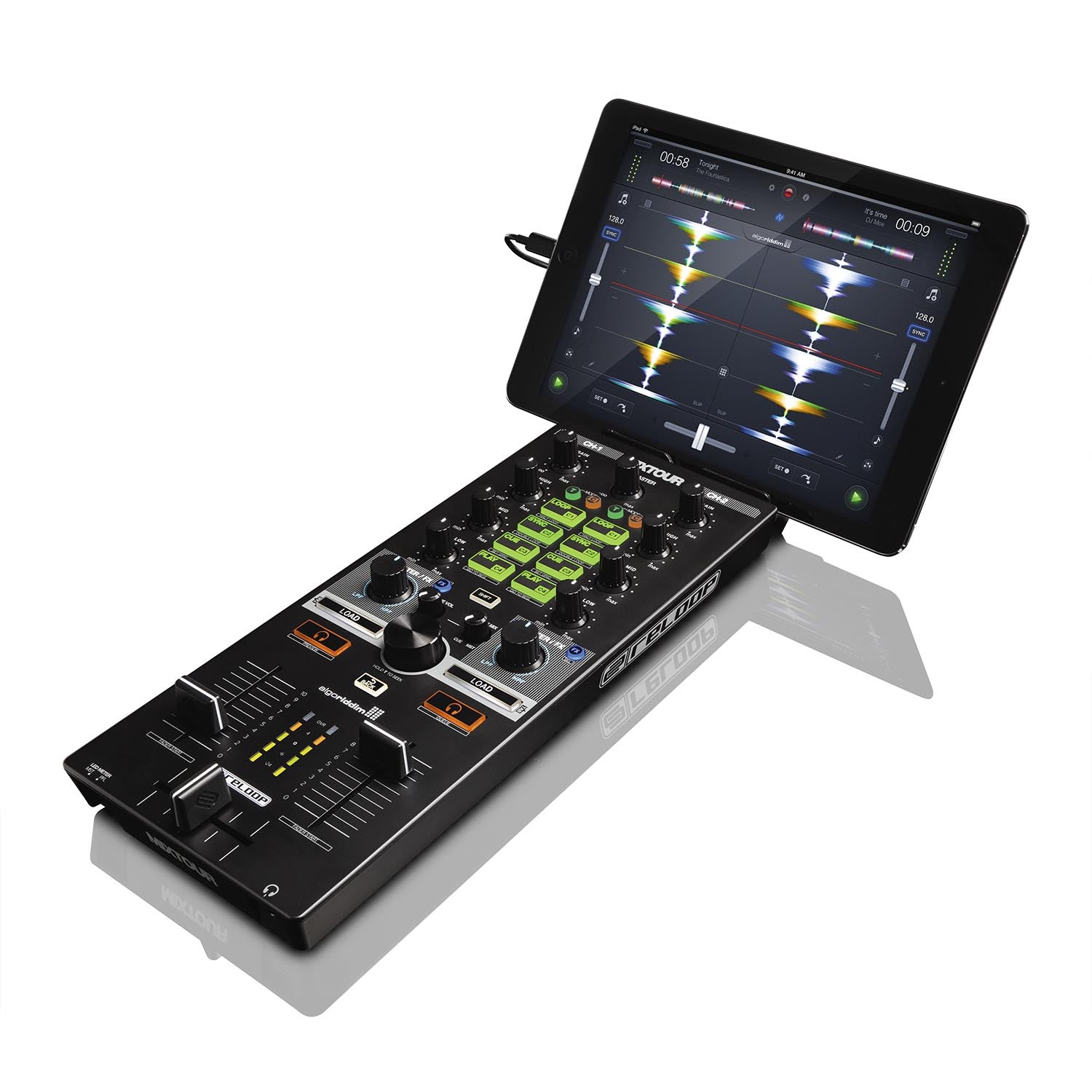 B-Stock: Reloop MIXTOUR, Sleek and Powerful Controller For IOS, Android and Laptop - Hollywood DJ