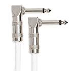 Hosa CPE-118, Right Angle to Right Angle Guitar Patch Cable - 18 Inch - Hollywood DJ