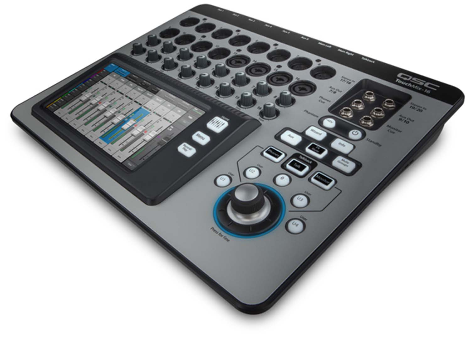 Discontinued: Open Box: QSC TouchMix-16 Compact Digital Mixer With 22-Channels - Hollywood DJ