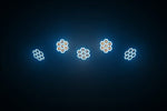 JMAZ JZ1030 Radiant Par TRON7 RGBAW+UV LED Effect Wash Light - Hollywood DJ