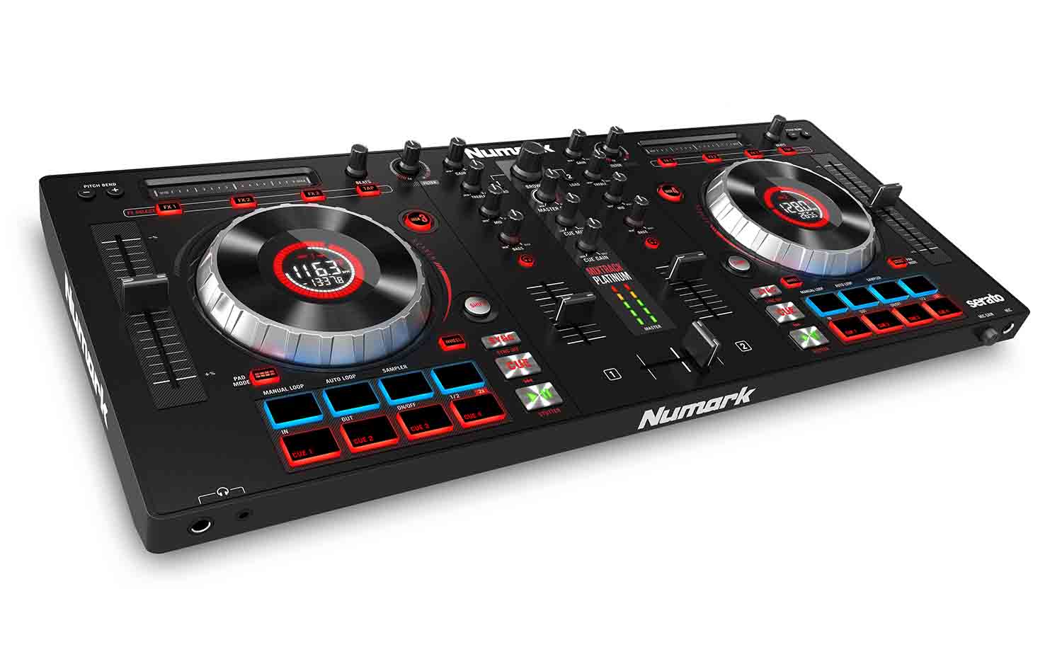 Numark Mixtrack Platinum FX DJ Controller with Jog Wheel Display - Hollywood DJ