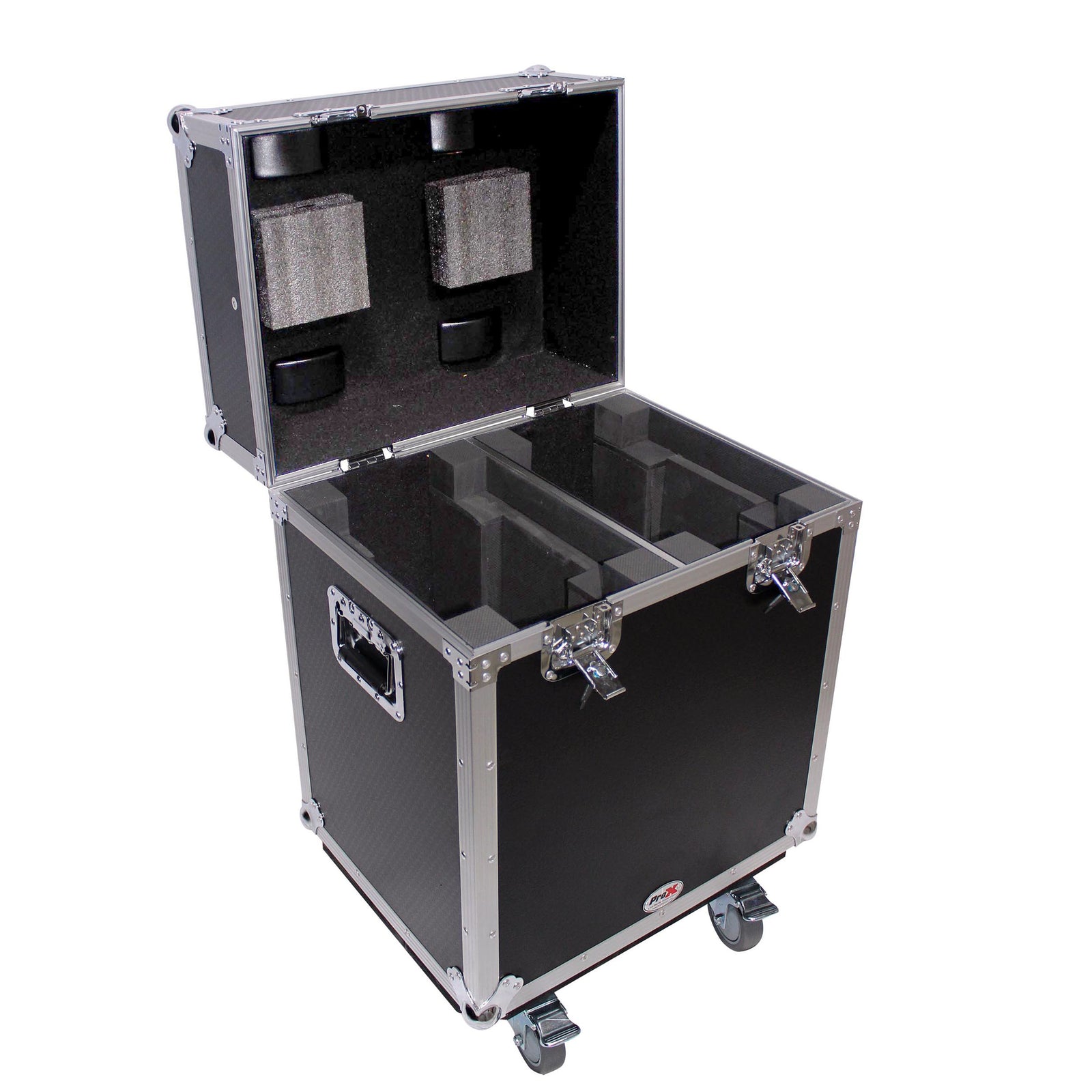 ProX XS-MH140X2W 140 Style Moving Head Lighting Case for 2 Units - Hollywood DJ