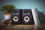 Pioneer DJ DM-40BT, 4 Inches Desktop Monitor Speakers (Pair) - Black - Hollywood DJ