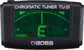 BOSS TU-01 Clip-On Chromatic Tuner - Black - Hollywood DJ