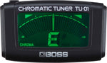 BOSS TU-01 Clip-On Chromatic Tuner - Black - Hollywood DJ