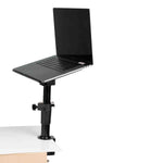 Gator Frameworks GFWLAPTOP2500 Clampable Laptop Stand - Desktop Clamp with Adjustable Height (Universal) - Hollywood DJ