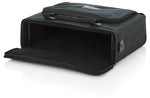 Gator Cases GRB-4U Standard 4U Audio Rack Bag with Nylon Over Plywood Construction - Hollywood DJ