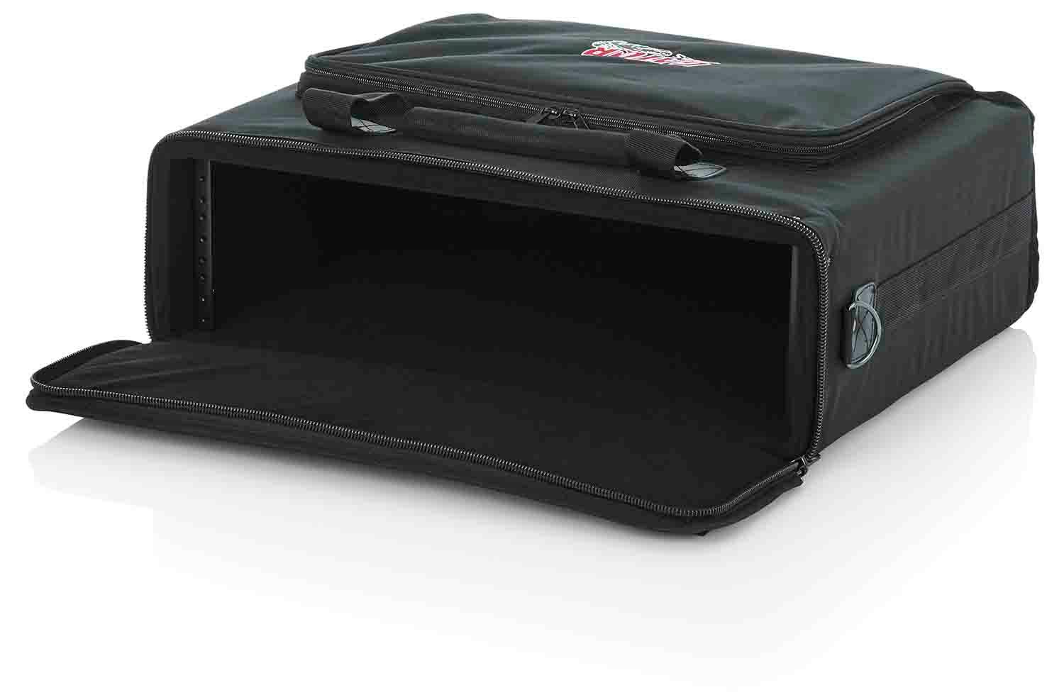Gator Cases GRB-4U Standard 4U Audio Rack Bag with Nylon Over Plywood Construction - Hollywood DJ