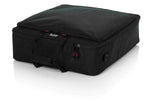 Gator Cases G-MIXERBAG-2123 Nylon DJ Mixer Bag and DJ Equipment Bag - 21″ X 23″ X 6″ - Hollywood DJ