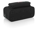 Gator Cases GM-12B DJ Bag for 12 Microphones with Exterior Pockets for Cables - Hollywood DJ