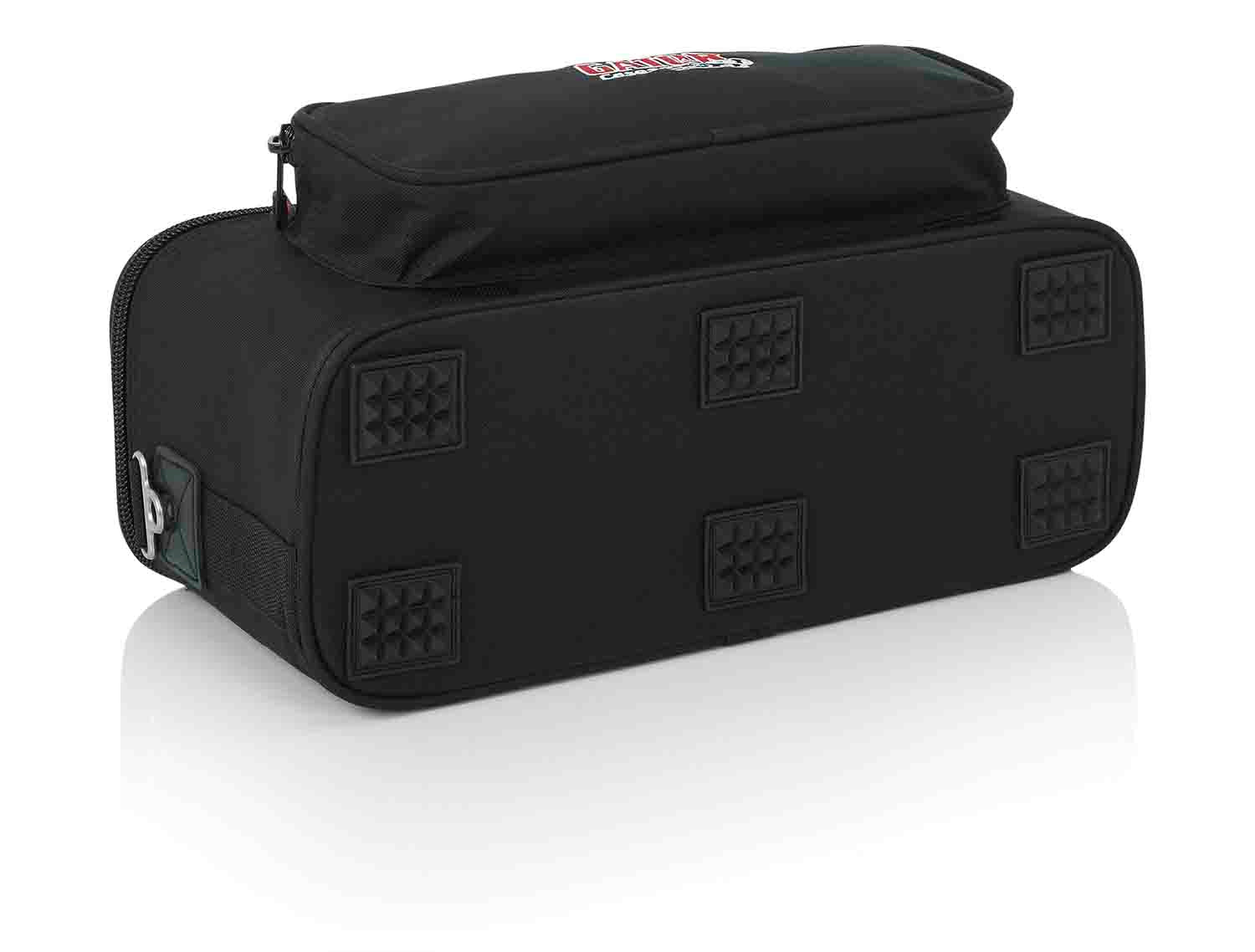 Gator Cases GM-12B DJ Bag for 12 Microphones with Exterior Pockets for Cables - Hollywood DJ