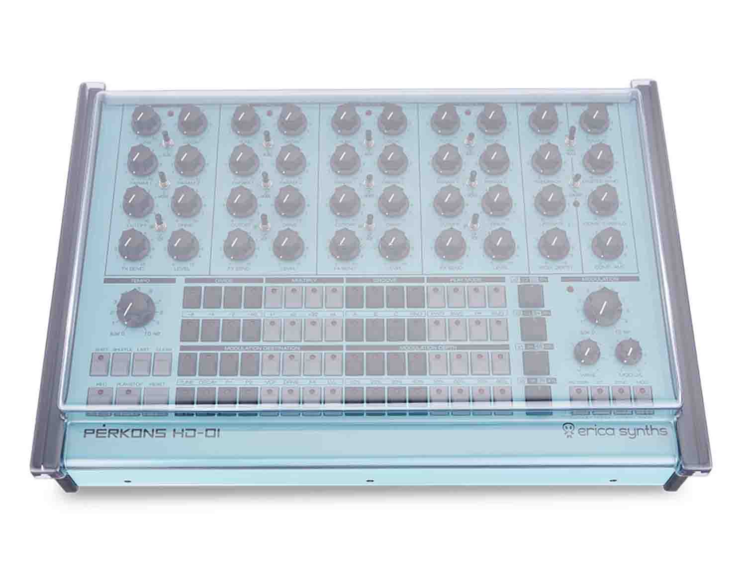 Decksaver DS-PC-PERKONSHD01 Protection Cover for Erica Synths Perkons HD-01 (Soft-Fit) - Hollywood DJ