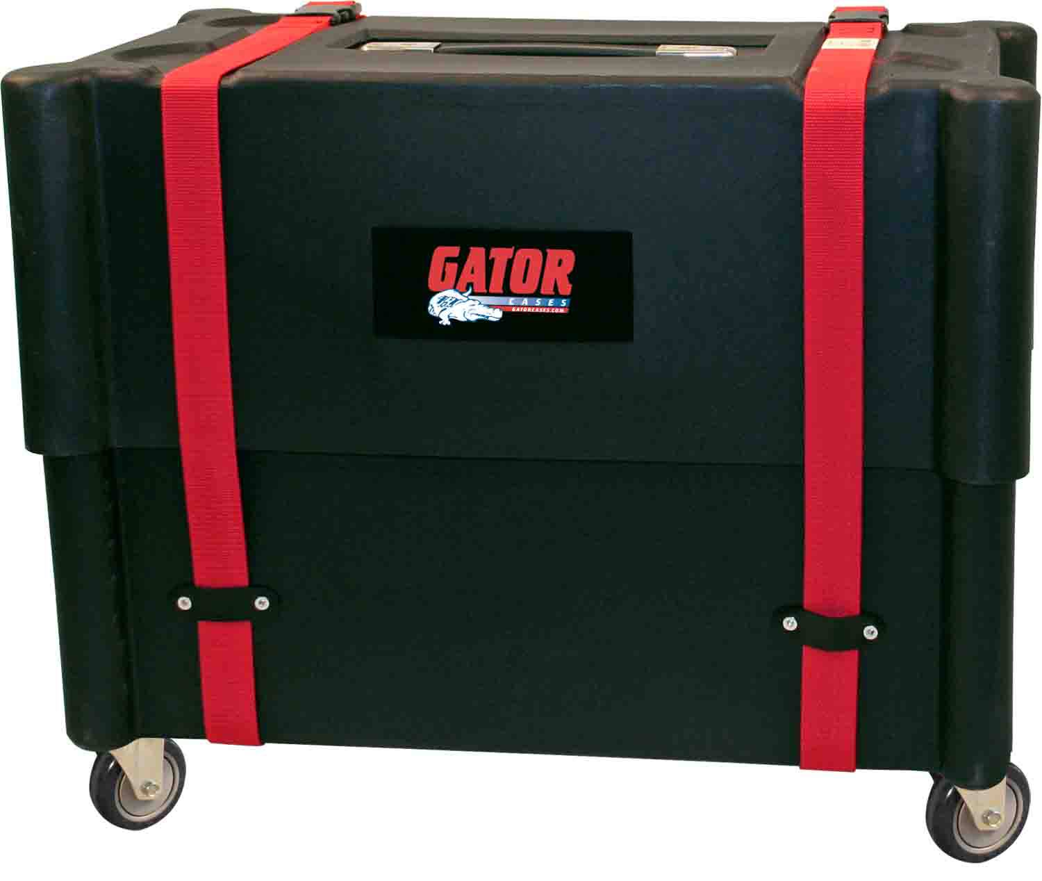 Gator Cases G-112-ROTO, 1X12 Combo Amp Transporter Case and Stand with Wheels - Hollywood DJ