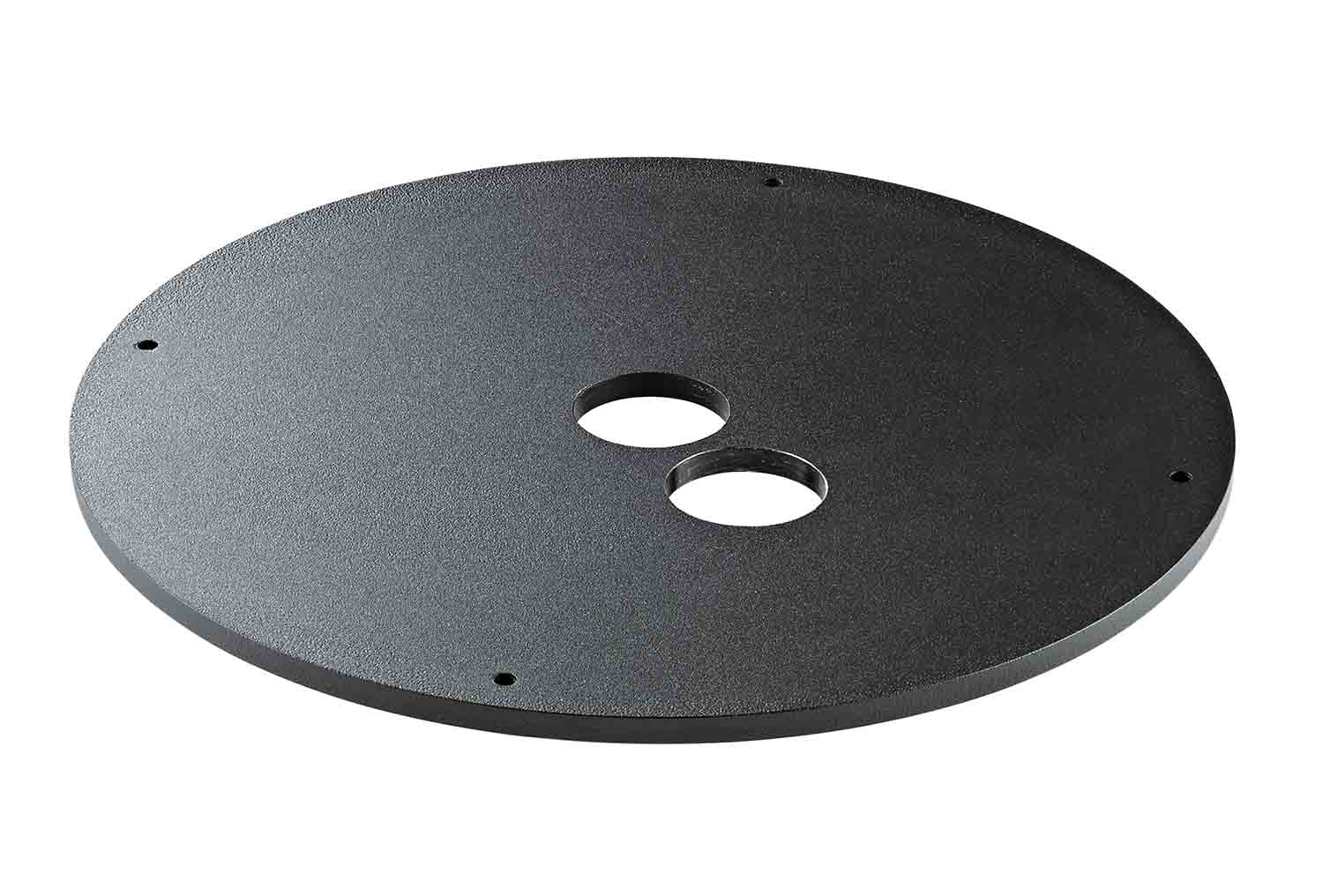 K&M 26709 Additional Weight Plate for Speaker Base - Black - Hollywood DJ