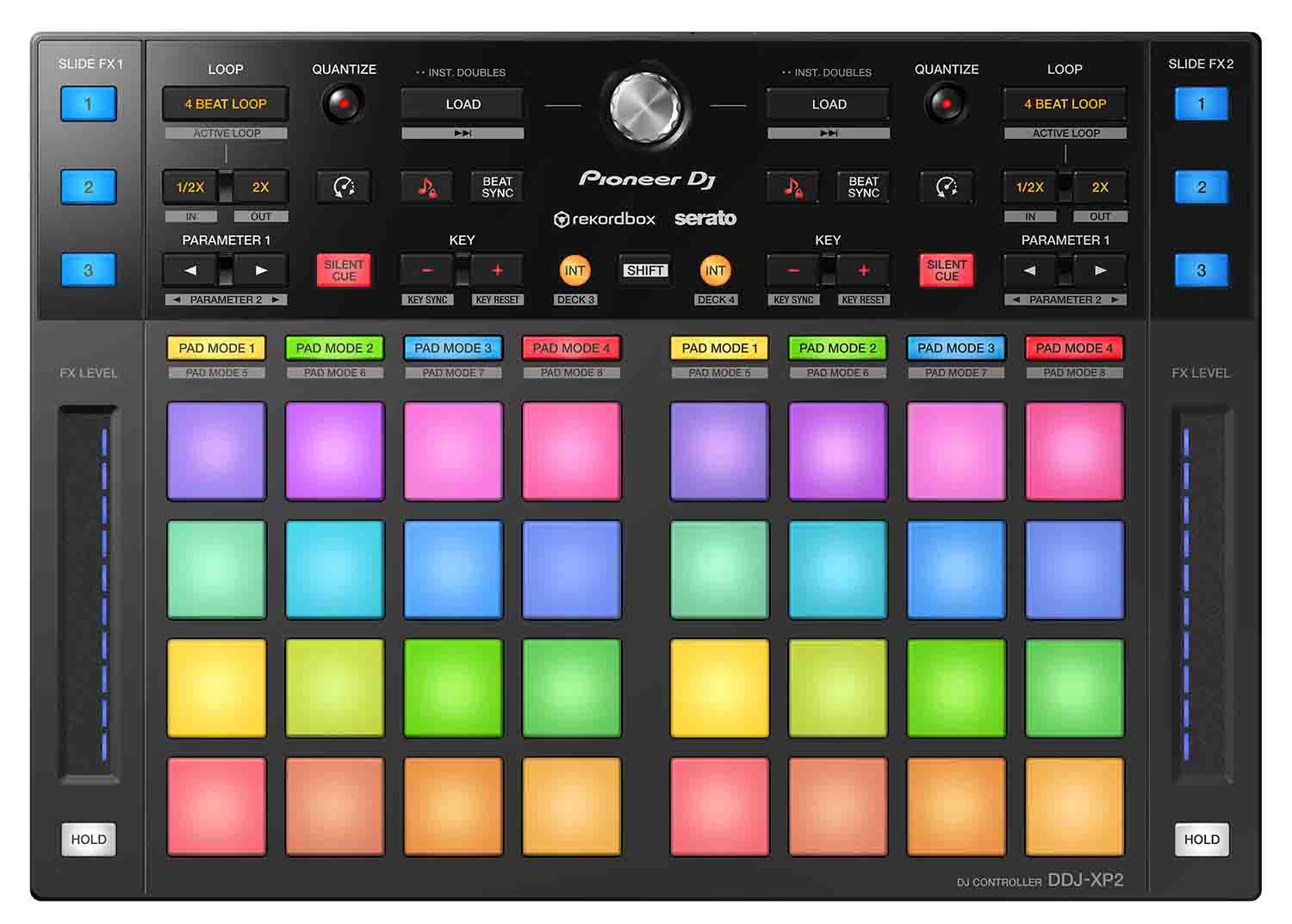 Pioneer DJ DDJ-XP2 Sub Controller for Rekordbox DJ and Rekordbox Dvs - Hollywood DJ