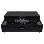 Odyssey FZGSXDJRX2W2BL DJ Flight Case for Black Pioneer XDJ-RX/XDJ-RX2 with 2U Rack Space And Glide Platform - Hollywood DJ