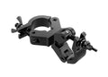 Global Truss X-PROSWIVEL CLAMP/SLM12 BLK, Extra Heavy Duty Narrow Swivel Clamp - Black - Hollywood DJ