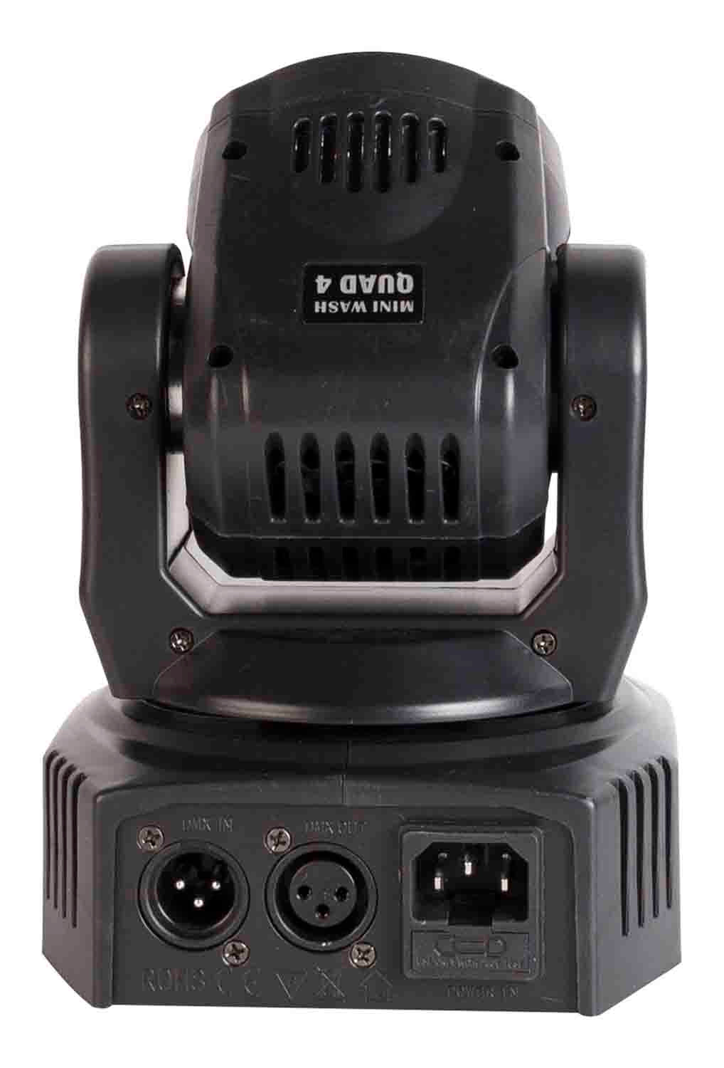 Colorkey CKU01-5033 Mover Miniwash QUAD 4 Compact Moving Head Wash Light - Hollywood DJ