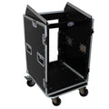 ProX T-16MRSSMK2 16U Rack x 10U Top Mixer DJ Combo Flight Case - Hollywood DJ