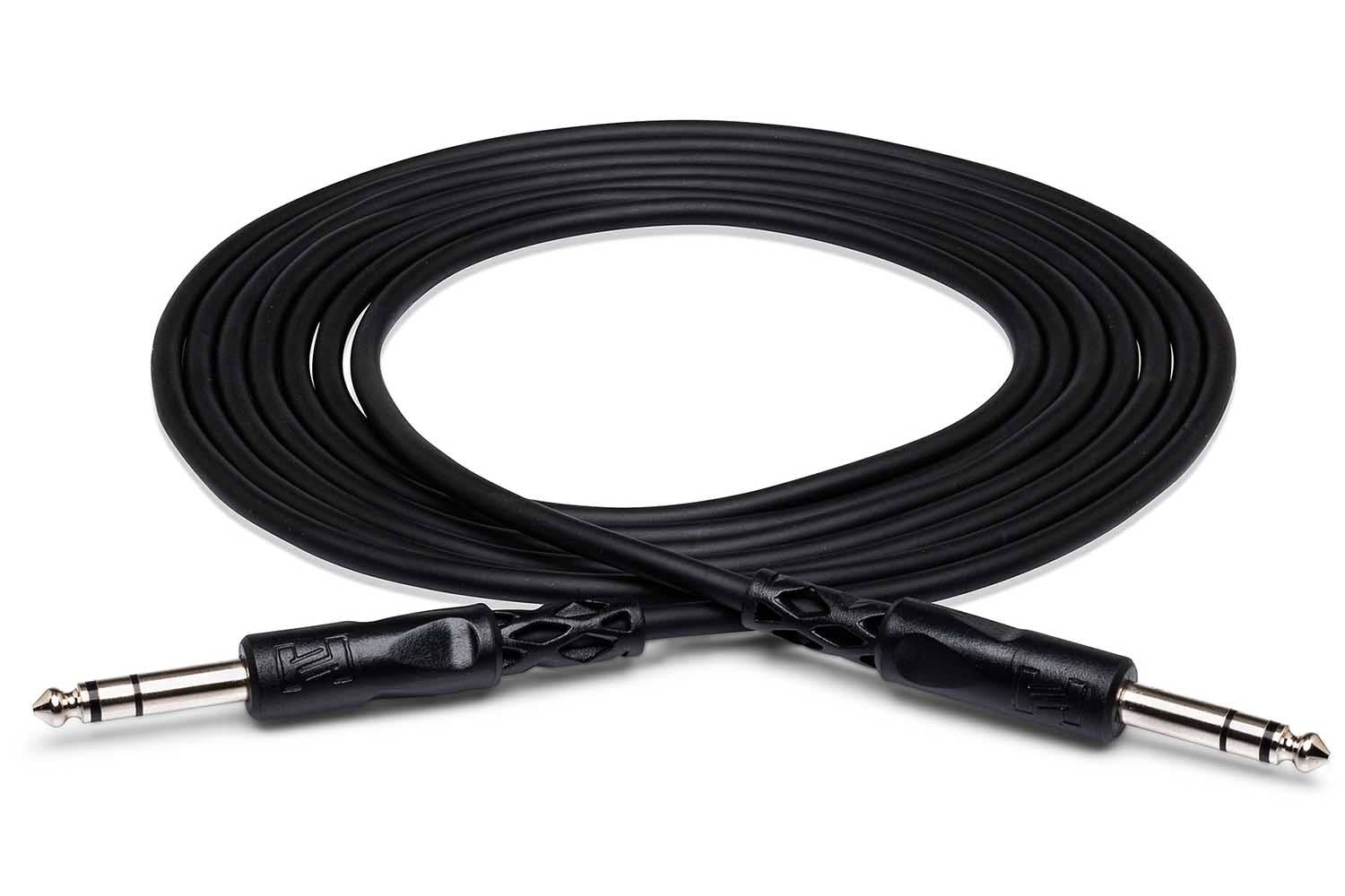 Hosa CSS-105 Balanced Interconnect Cable 1/4 in TRS to Same - 5 Feet - Hollywood DJ