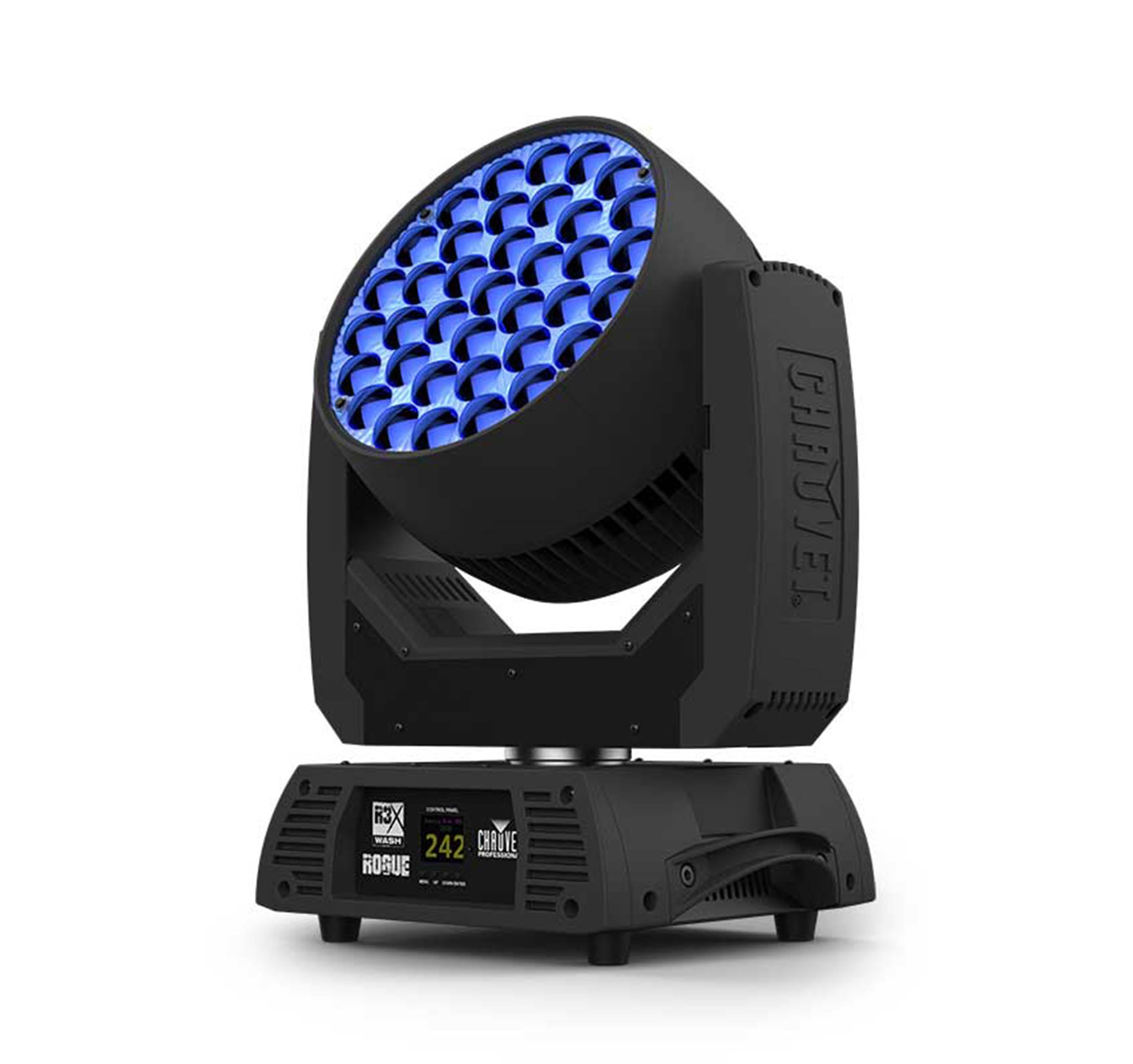 Chauvet Pro Rogue R3X Wash, RGBW LED Moving-Head Wash with Led Zone Control - Hollywood DJ