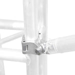 ProX T-CH16 Pro Clamp with Adjustable 180-degree Half Coupler Pin and Safety Clip - Hollywood DJ