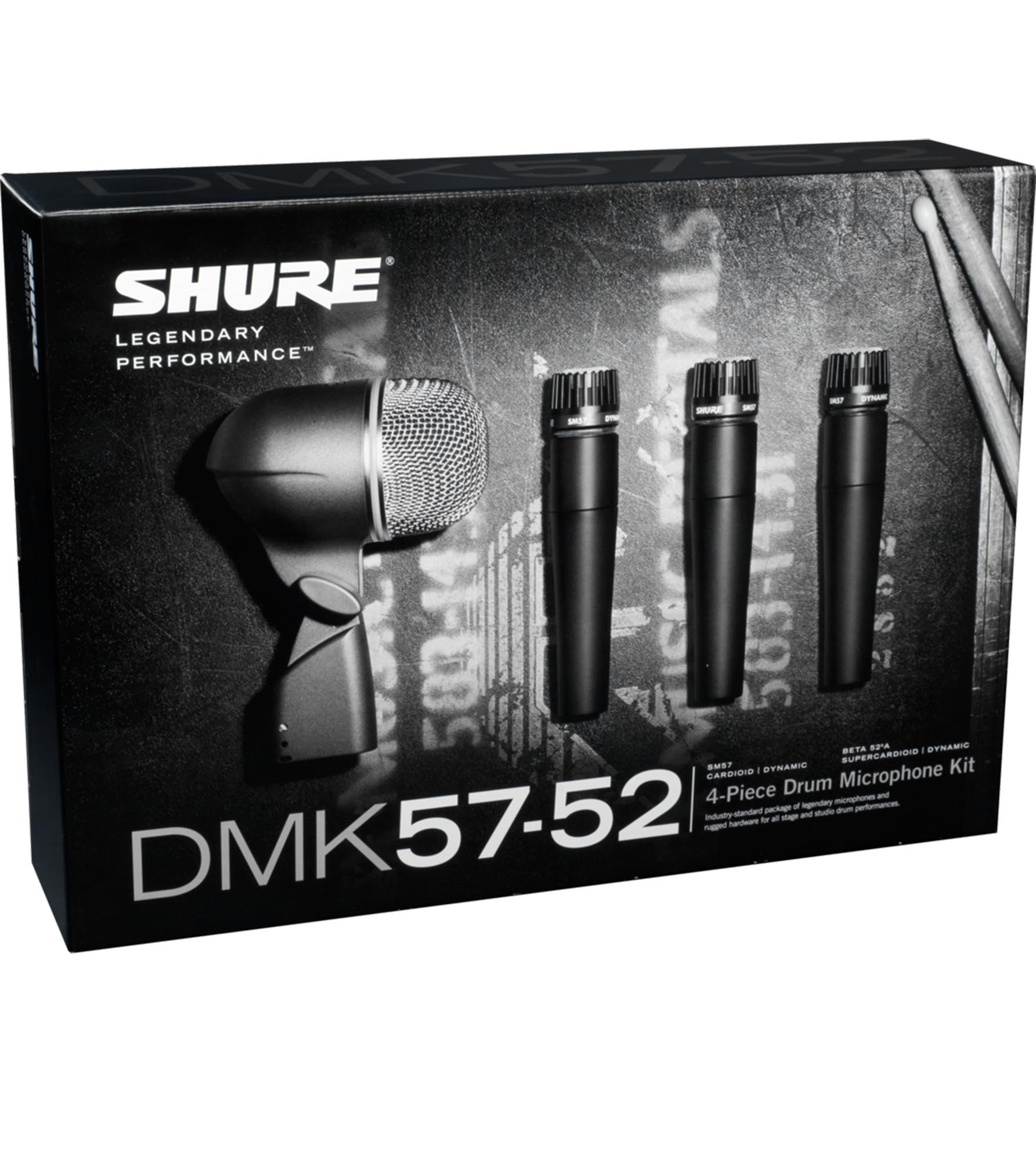 B-Stock: Shure DMK57-52 Drum Microphone Kit - Hollywood DJ