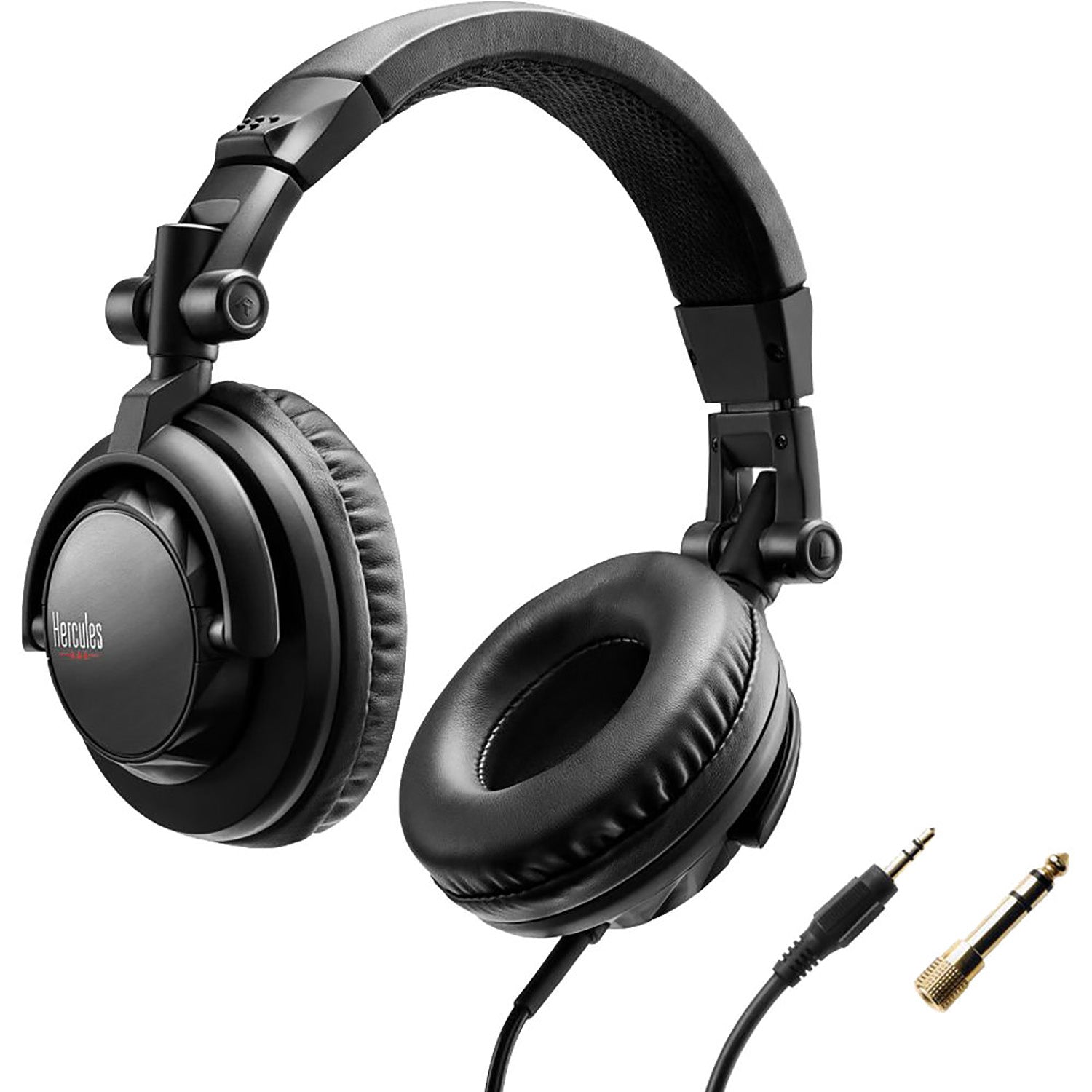 Hercules HDP DJ45 Closed-Back, Over-Ear DJ Headphones - Hollywood DJ
