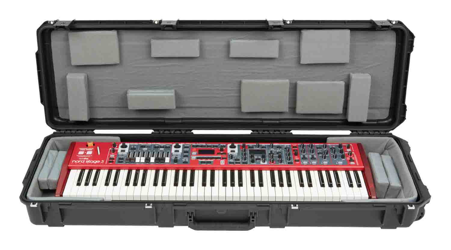 SKB Cases 3i-5014-TKBD iSeries 5014-6 Narrow 76-Note Keyboard Case - Hollywood DJ