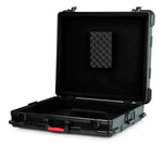 Gator Cases GTSA-MIX222506 Polyethylene DJ Mixer and Equipment Case - 22″x25″x6″ - Hollywood DJ