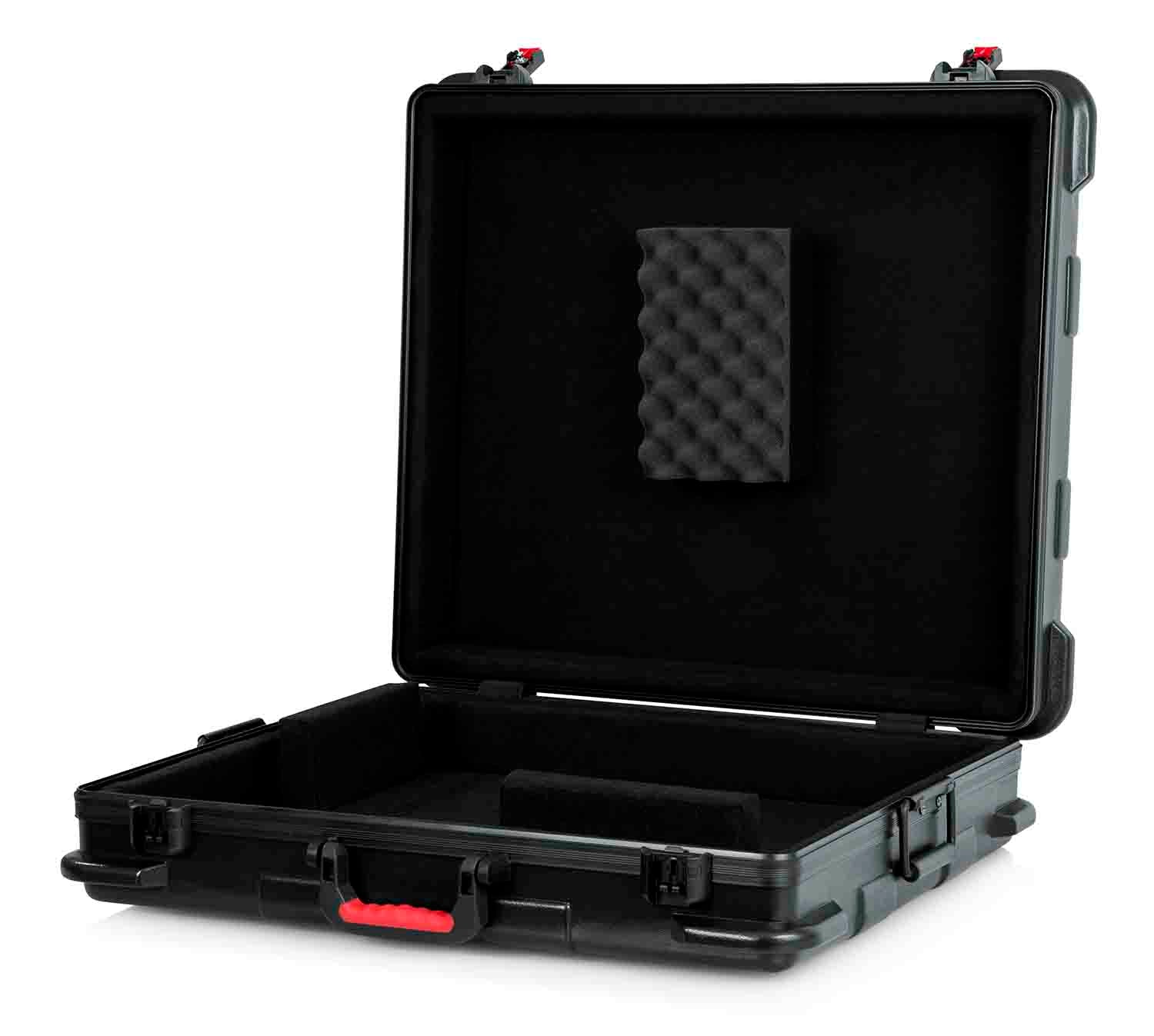 Gator Cases GTSA-MIX222506 Polyethylene DJ Mixer and Equipment Case - 22″x25″x6″ - Hollywood DJ