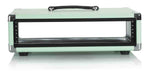 Gator Cases GR-RETRORACK-2SG Vintage Amp Vibe Rack Case - 2U Seafoam Green - Hollywood DJ