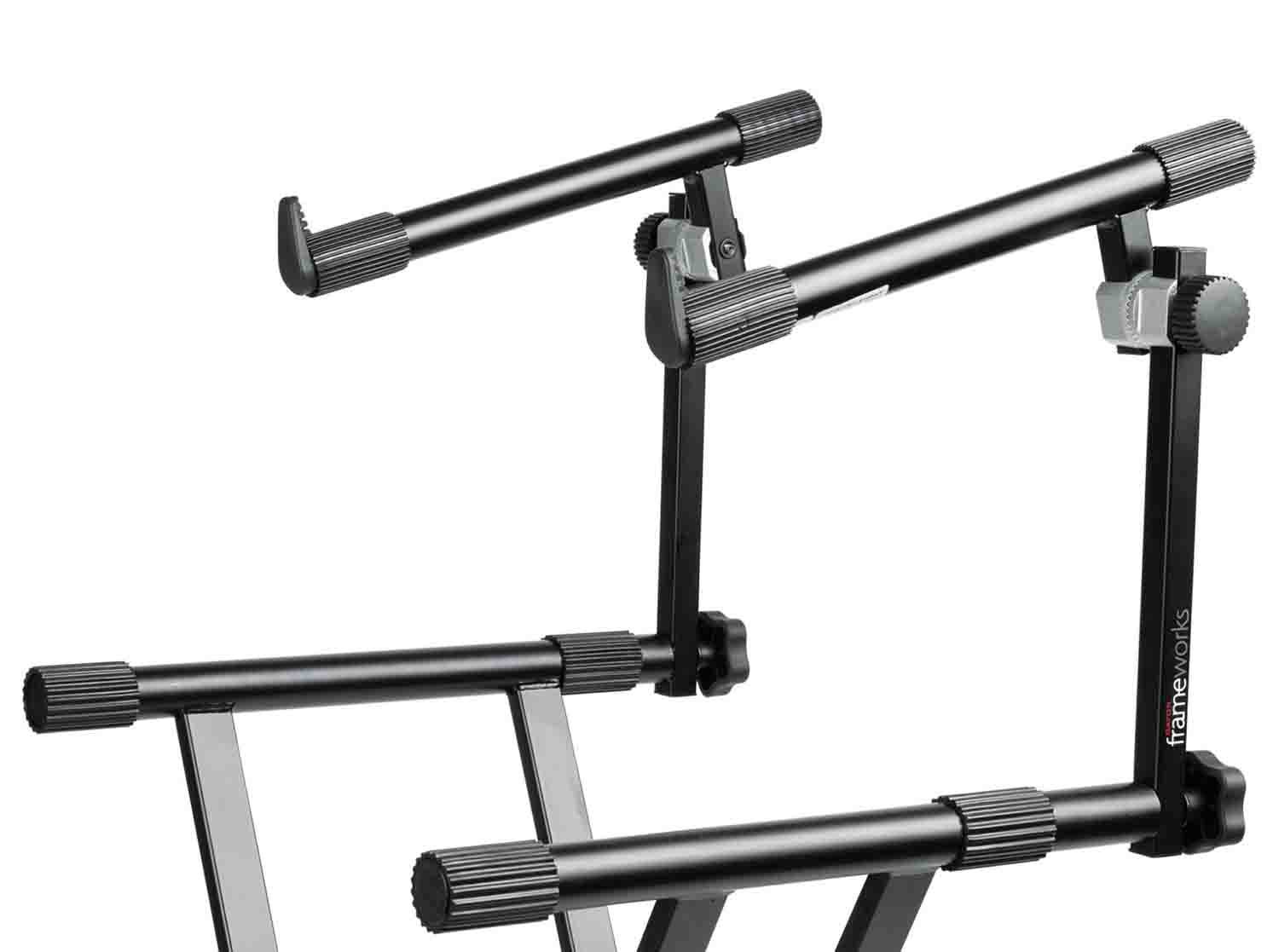 Gator Frameworks GFW-KEY-5100XT 3rd Tier Add-On for "X" Style Keyboard Stand - Hollywood DJ