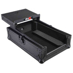 ProX XS-DJMS7LTBL Flight Case for Pioneer DJM-S7 Mixer with Sliding Laptop Shelf - Black on Black - Hollywood DJ