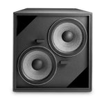 JBL PD525S, High Output Dual 15 Inch Low Frequency Subwoofer Loudspeaker - Hollywood DJ