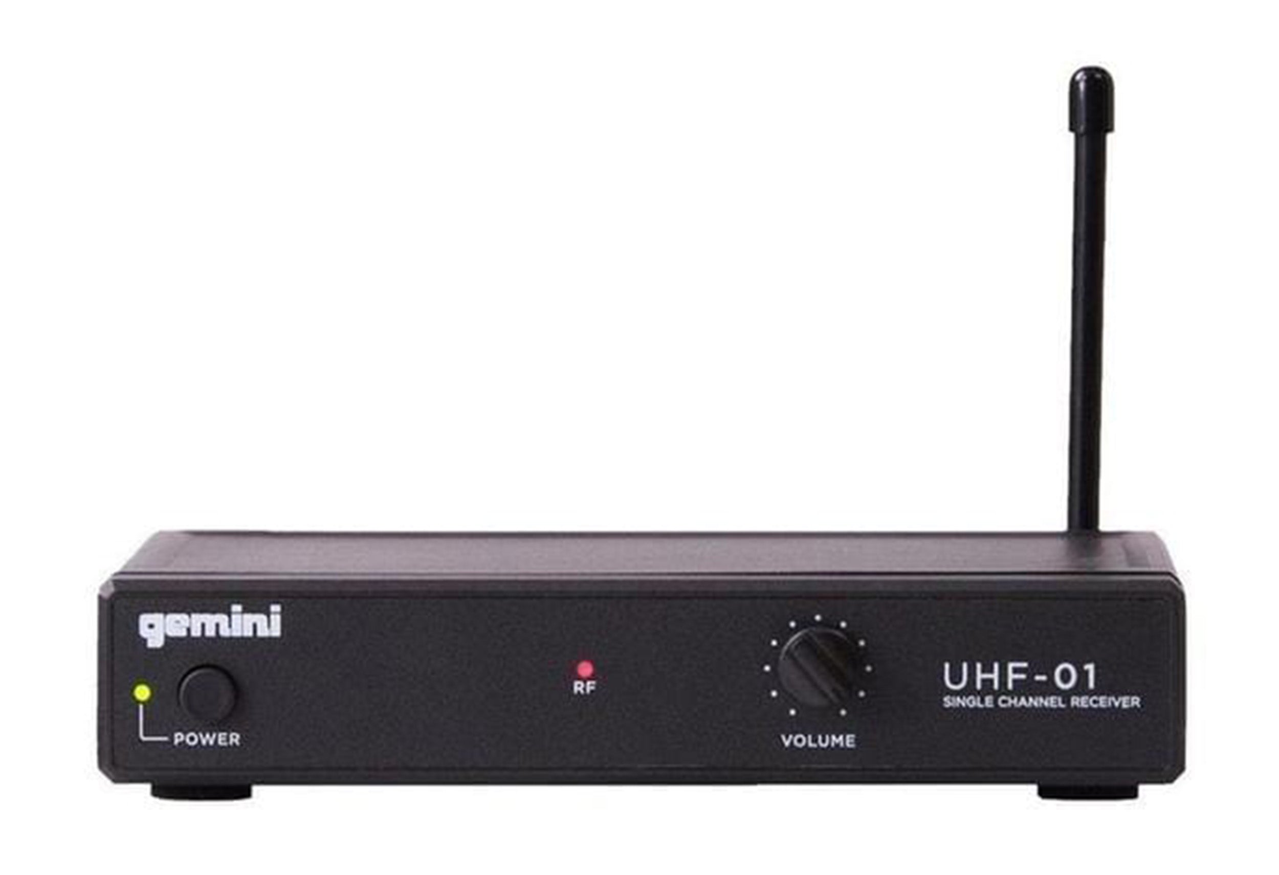 Gemini Sound UHF-01M-F1 Wireless Microphone System - Frequency: F1 517.6 - Hollywood DJ