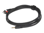 Odyssey 1/8″ Stereo Male to Dual RCA Male Pro-Link Cable by Odyssey