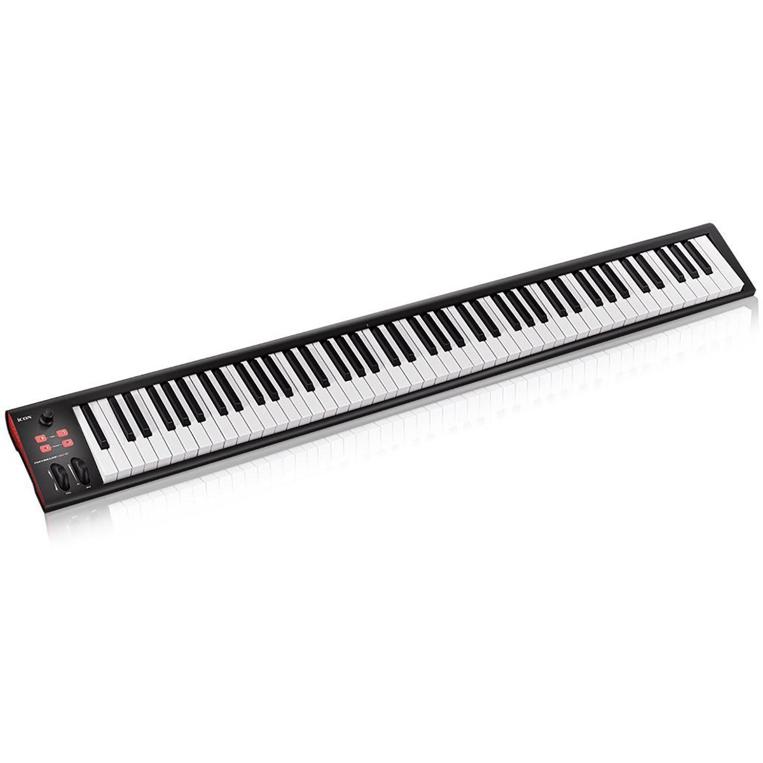 Icon ICOK-IKEY8NANO IKeyboard 8 Nano, 88-Key Controller - Hollywood DJ