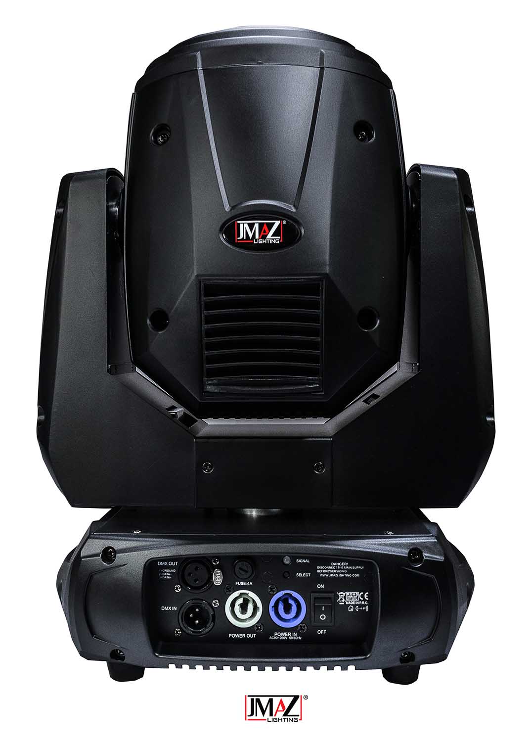 JMAZ JZ3013 Attco Beam 230 Moving Head Beam with 2 Pack Bundle, Dual Prism, Color and Wash Effect - Hollywood DJ